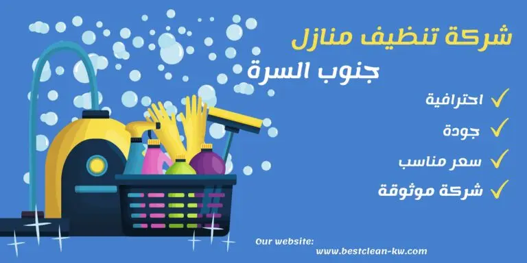 شركة تنظيف منازل جنوب السرة