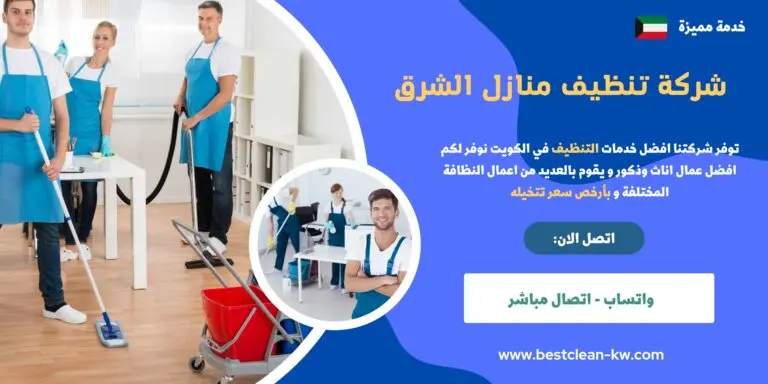 شركة تنظيف منازل الشرق